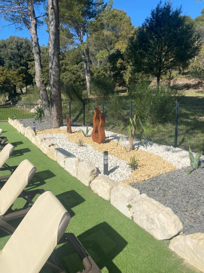 Les Troglodytes Du Ventoux Villa โบลแลน ภายนอก รูปภาพ